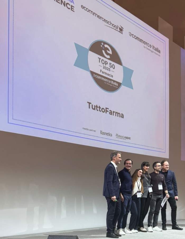 Premiazione del nostro cliente TuttoFarma all'evento di Casaleggio Associati